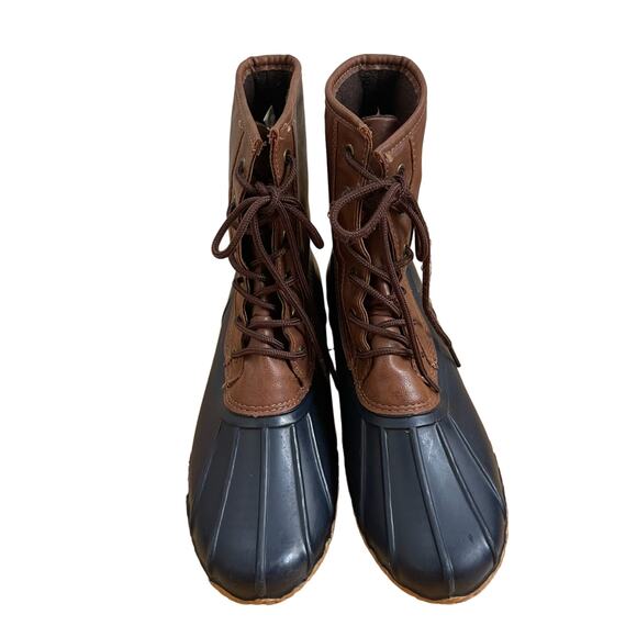 WEATHERPROOF VINTAGE ADAM Brown RAIN DUCK BOOT Mens Size 10 - Picture 8 of 11